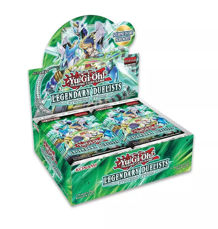 YuGiOh! - Legendary Duelists - Synchro Storm Booster Display EN YuGiOh! - Legendary Duelists - Synchro Storm Booster Display EN