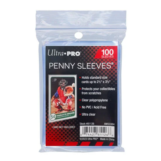 Ultra PRO - 100 Penny Sleeves  Ultra PRO - 100 Penny Sleeves