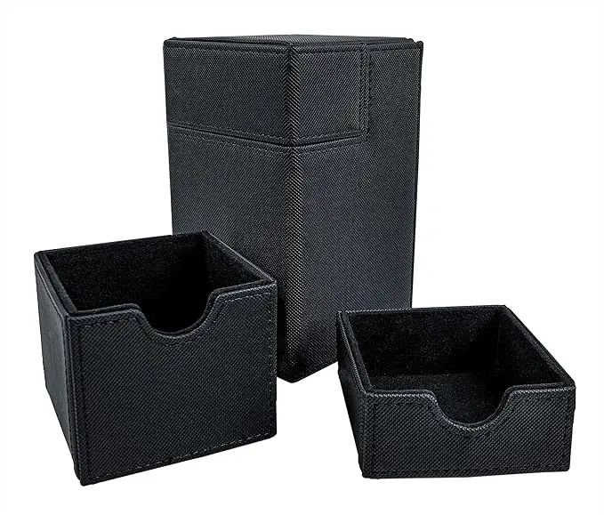 Arkero-G®: Black Magnetic Tray Box Aufbewahrung 100+ Karten Arkero-G®: Black Magnetic Tray Box Aufbewahrung 100+ Karten
