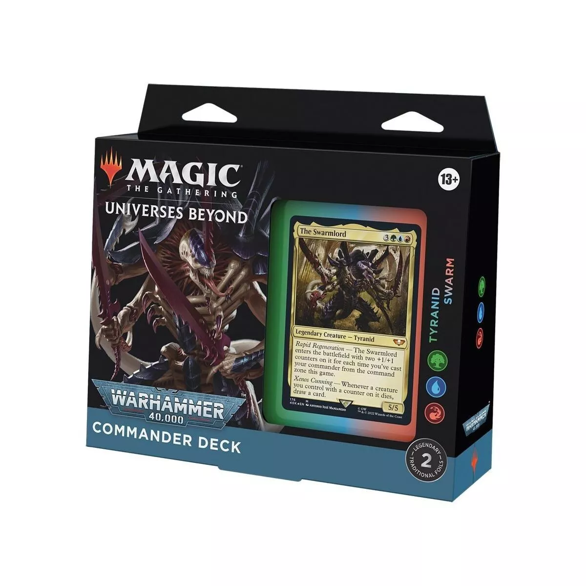Magic the Gathering TCG - Warhammer 40,000 Commander Deck - Tyranid Swarm EN Magic the Gathering TCG - Warhammer 40,000 Commander Deck - Tyranid Swarm EN