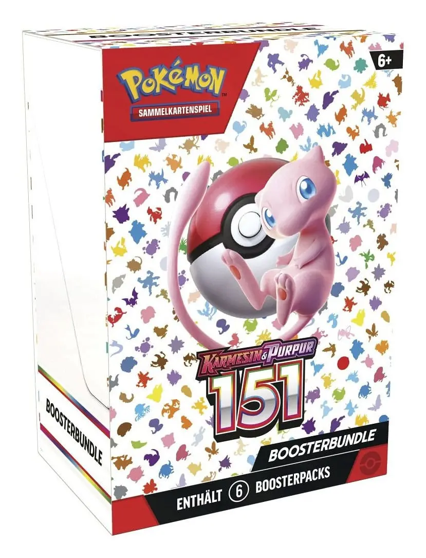 Pokemon TCG - Karmesin & Purpur: 151 Boosterbundle DE